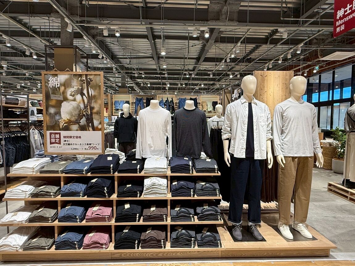 オープンまであと２日衣服