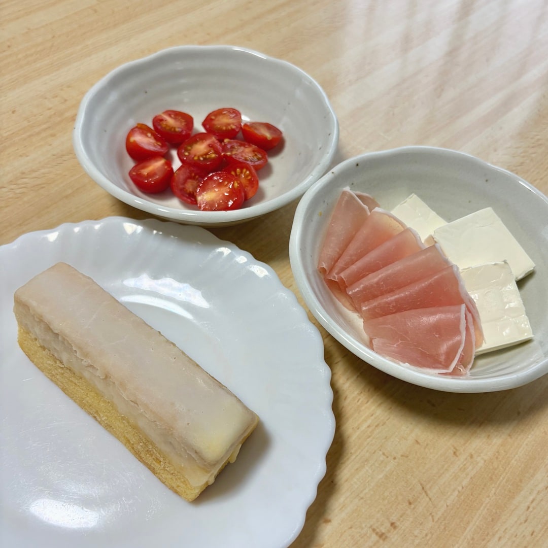 「バウムのピンチョス」材料一覧