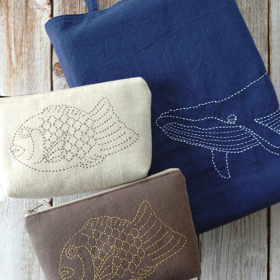 「刺し子の櫟（いちい）」様　作品例