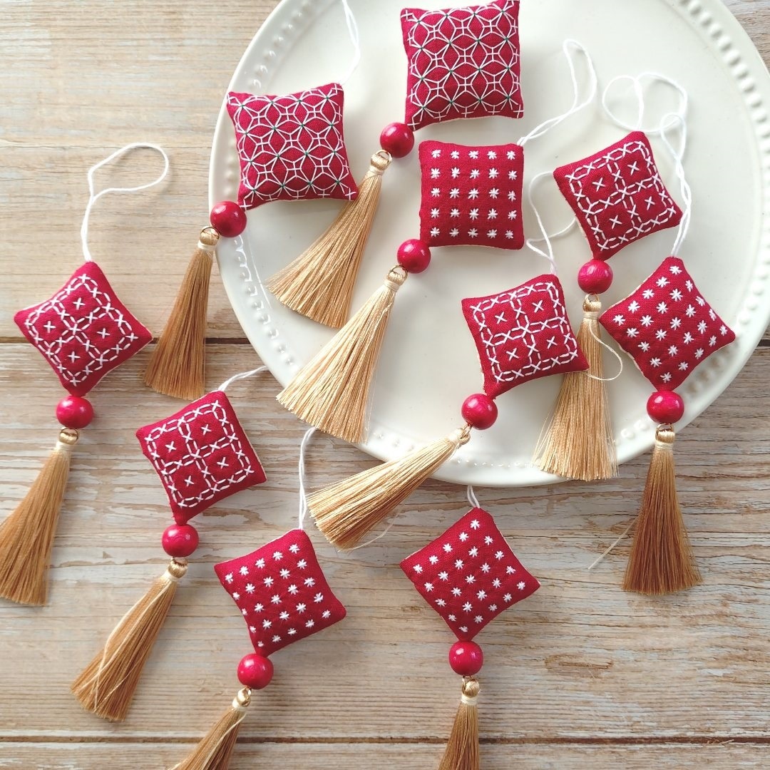 「刺し子の櫟（いちい）」様　作品例