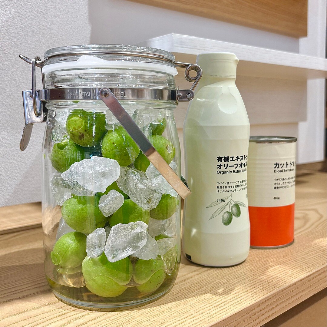 仕込みを終えた「梅シロップ」のイメージ画像