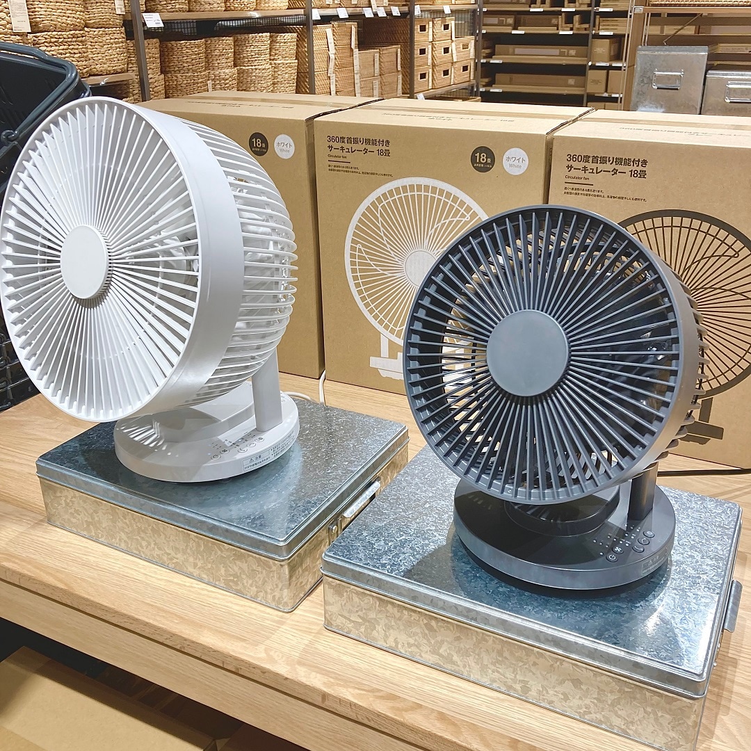 「３６０度首振り機能付きサーキュレーター」商品イメージ画像