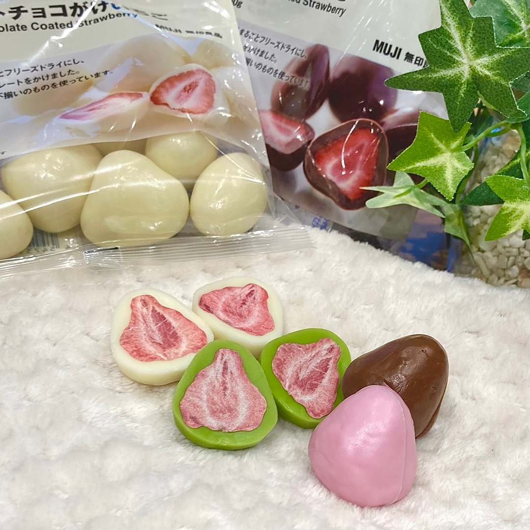 ノベルティの「不揃い　チョコがけ　マグネット」のイメージ画像