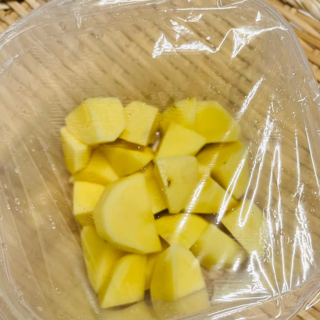 レンジ　じゃがいも