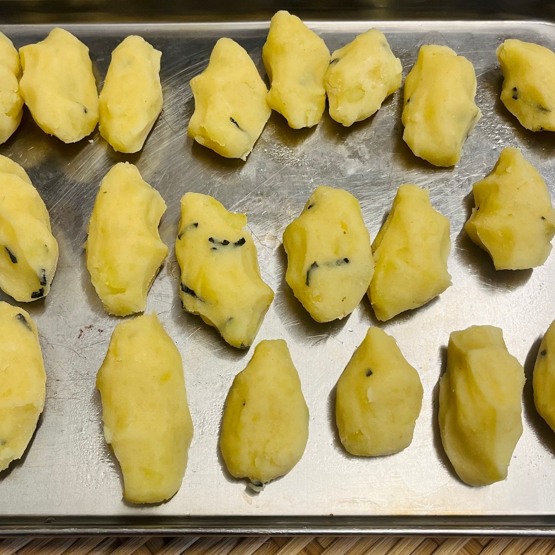 整形したジャガイモ