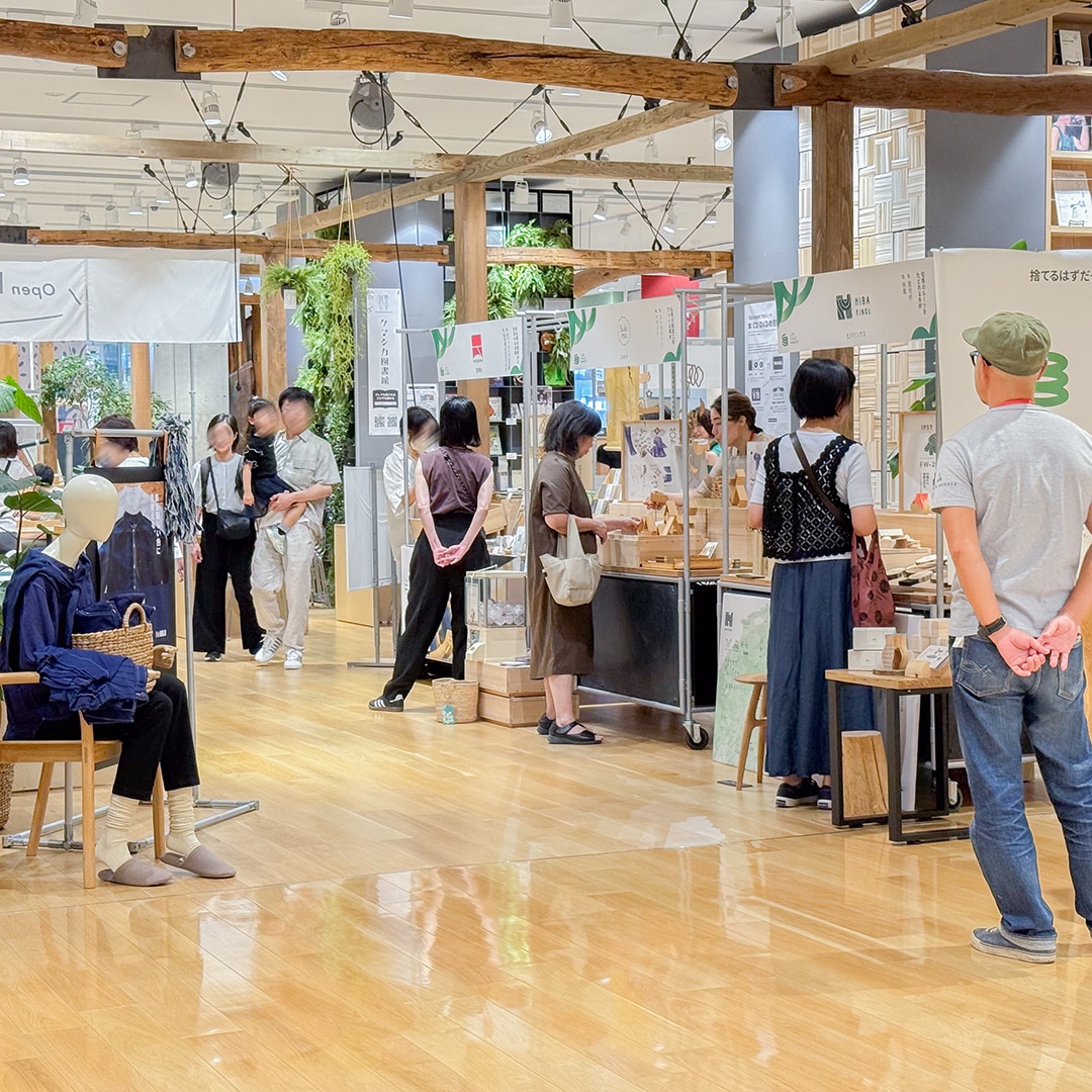 「LIFE CYCLE MARKET」は、広島の町工場・児玉ゴム商会さんが主催するアップサイクルイベントです。