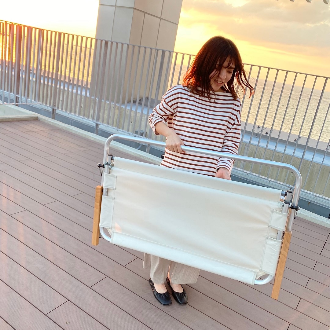 ベンチ持っている