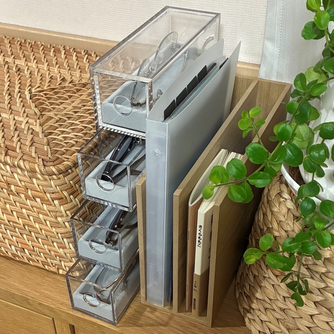 【無印良品500 マルシェ池田】 アクリルケース使ってます_E5ievI