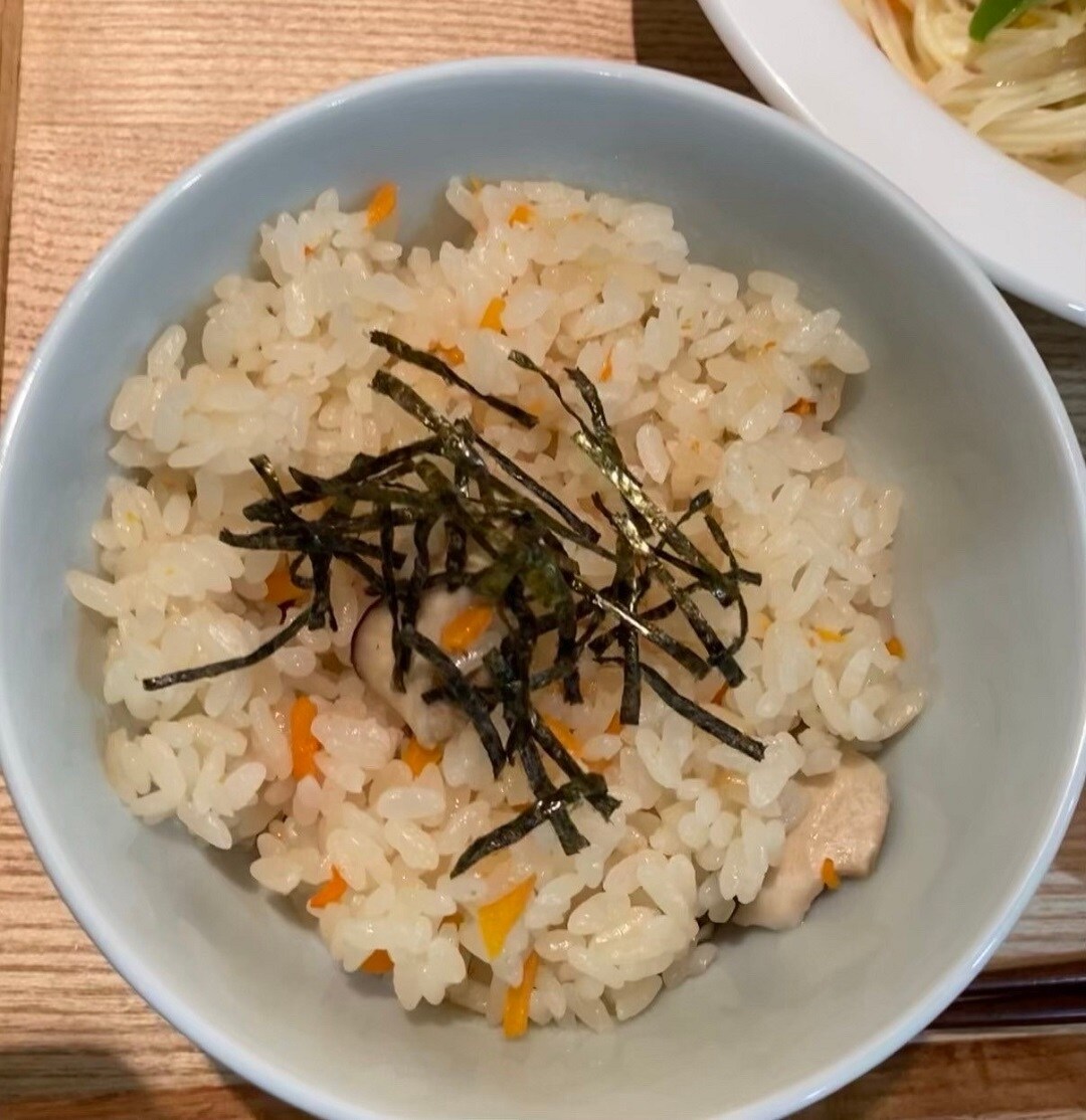 あら汁の炊き込みご飯