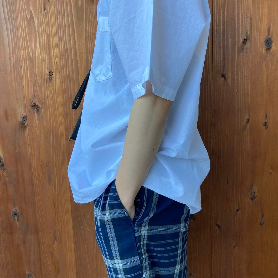 マドラスチェックイージーショートパンツ