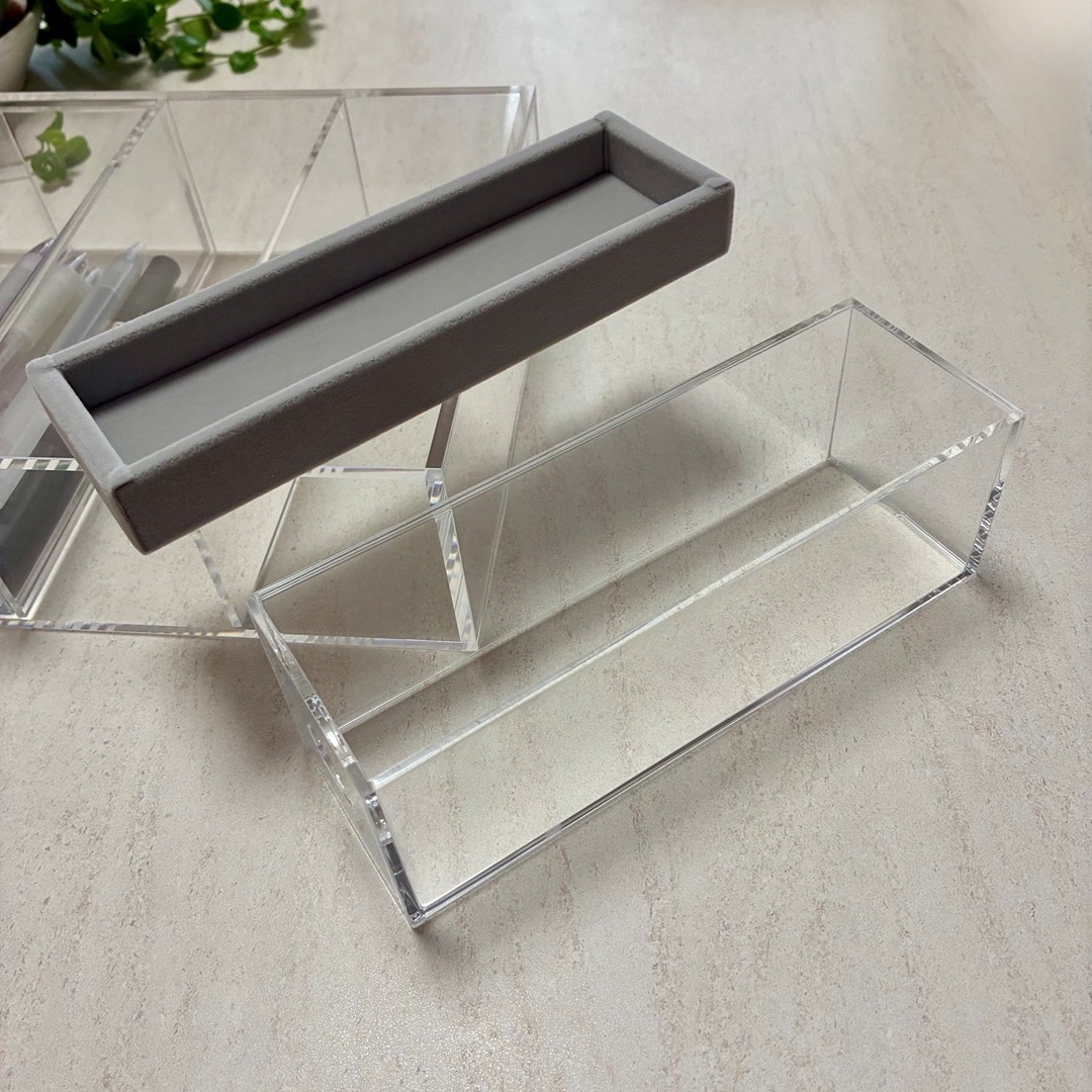 【無印良品500 マルシェ池田】 アクリルケース使ってます_lZR6zP