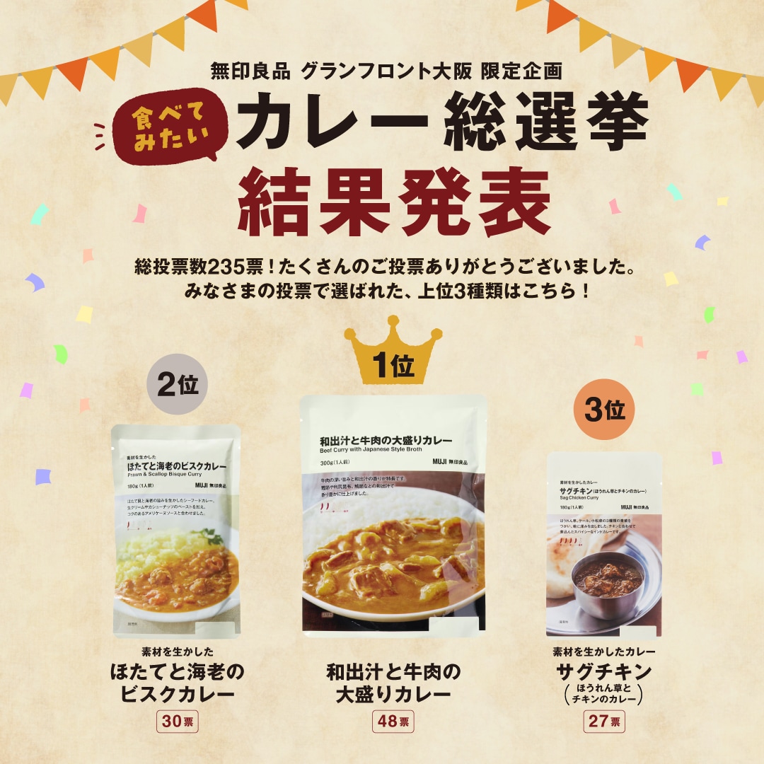 【グランフロント大阪】食べてみたいカレー総選挙 結果発表＆カレー大試食会開催_jw1mwW