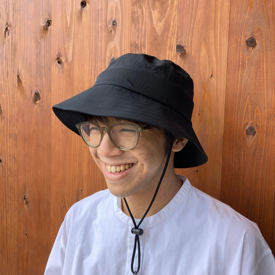 涼感ヘンリーネック半袖布帛Tシャツ