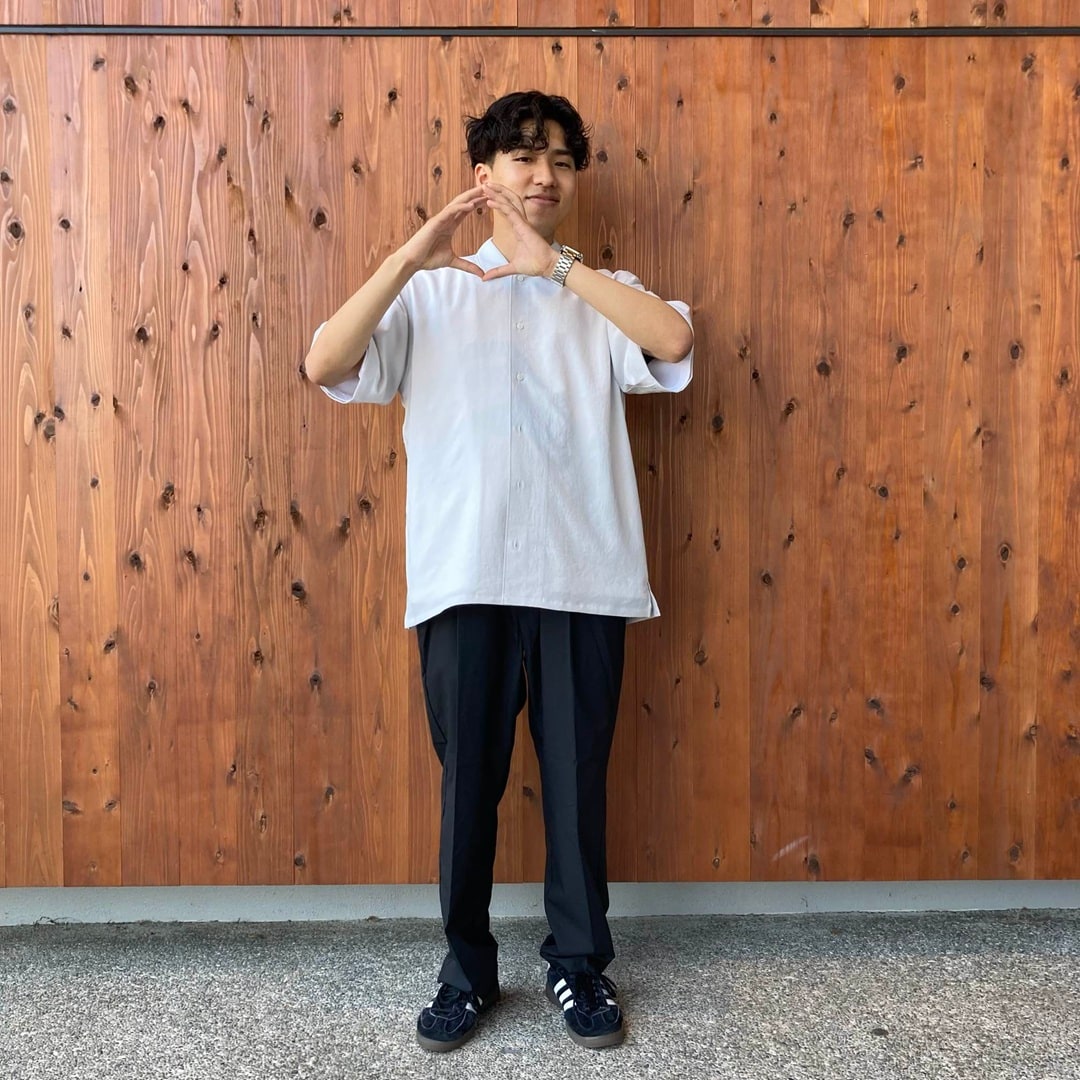 風を通す半袖Tシャツ