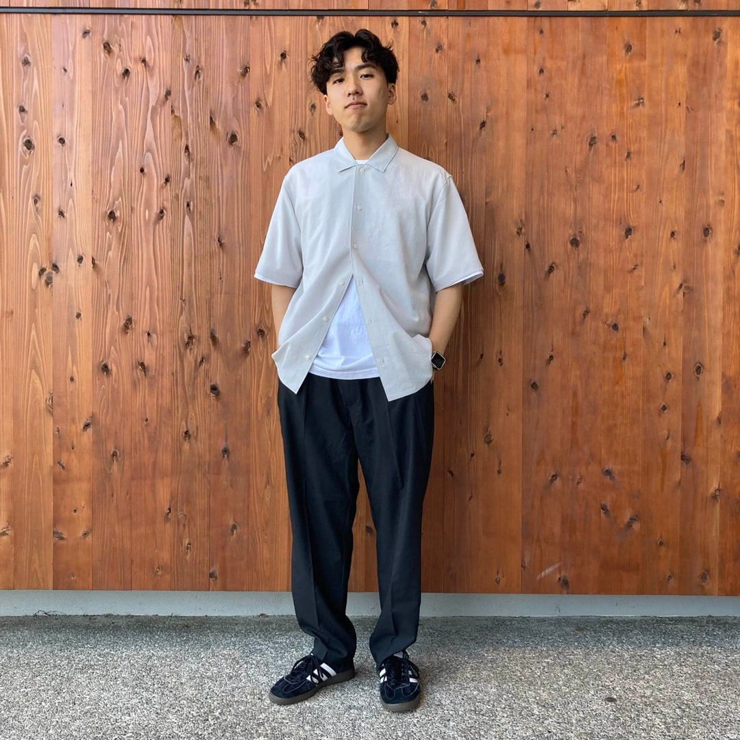 風を通す半袖Tシャツ