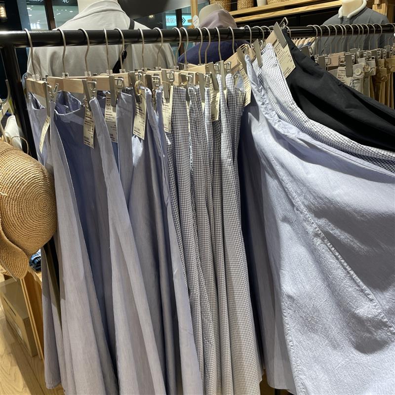 【岡山表町商店街】お洒落なシルエット！「涼感ブロード　フレアスカート」のご紹介です！