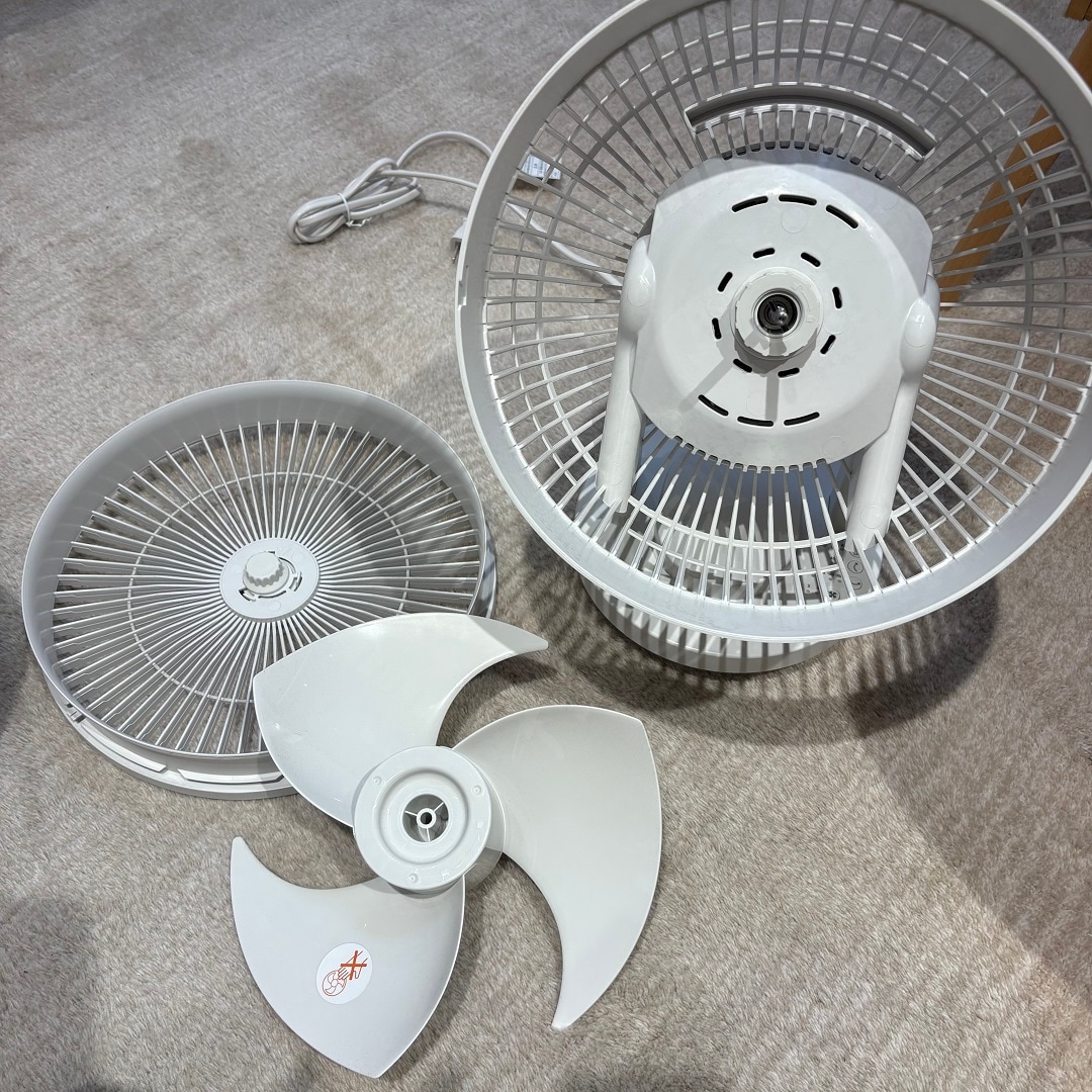 360度首振り機能付きサーキュレーター