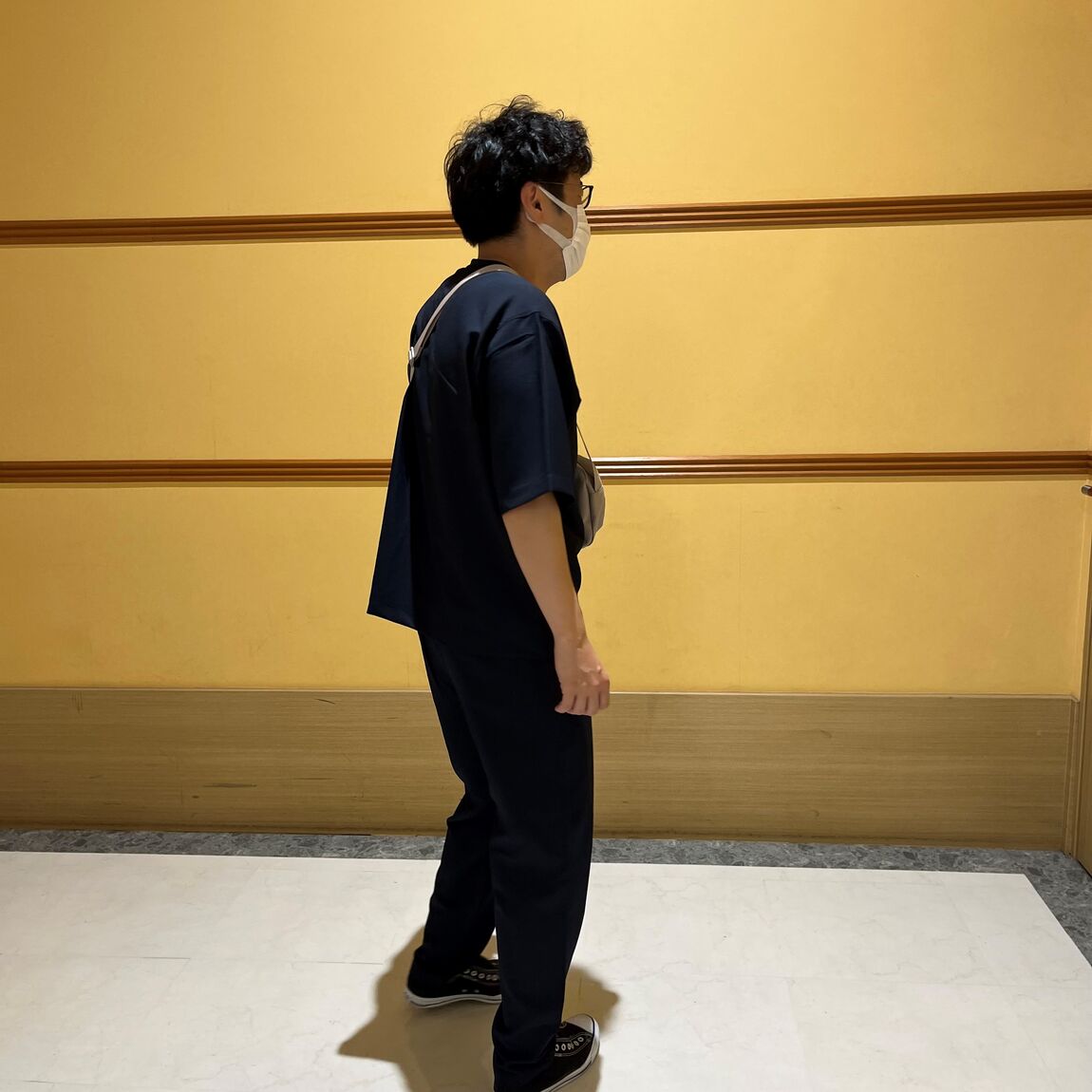 紳士服を着ている写真