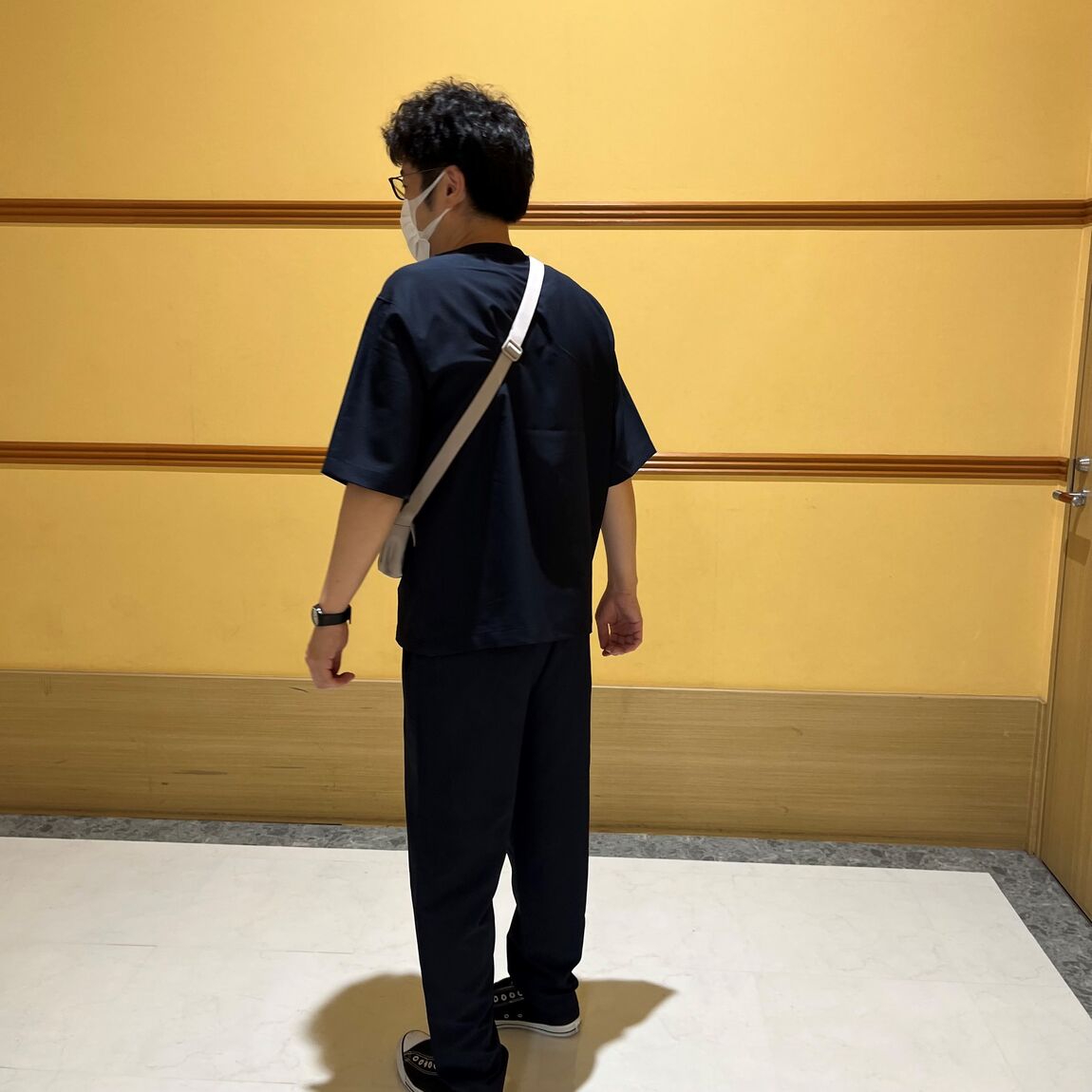 紳士服を着ている写真