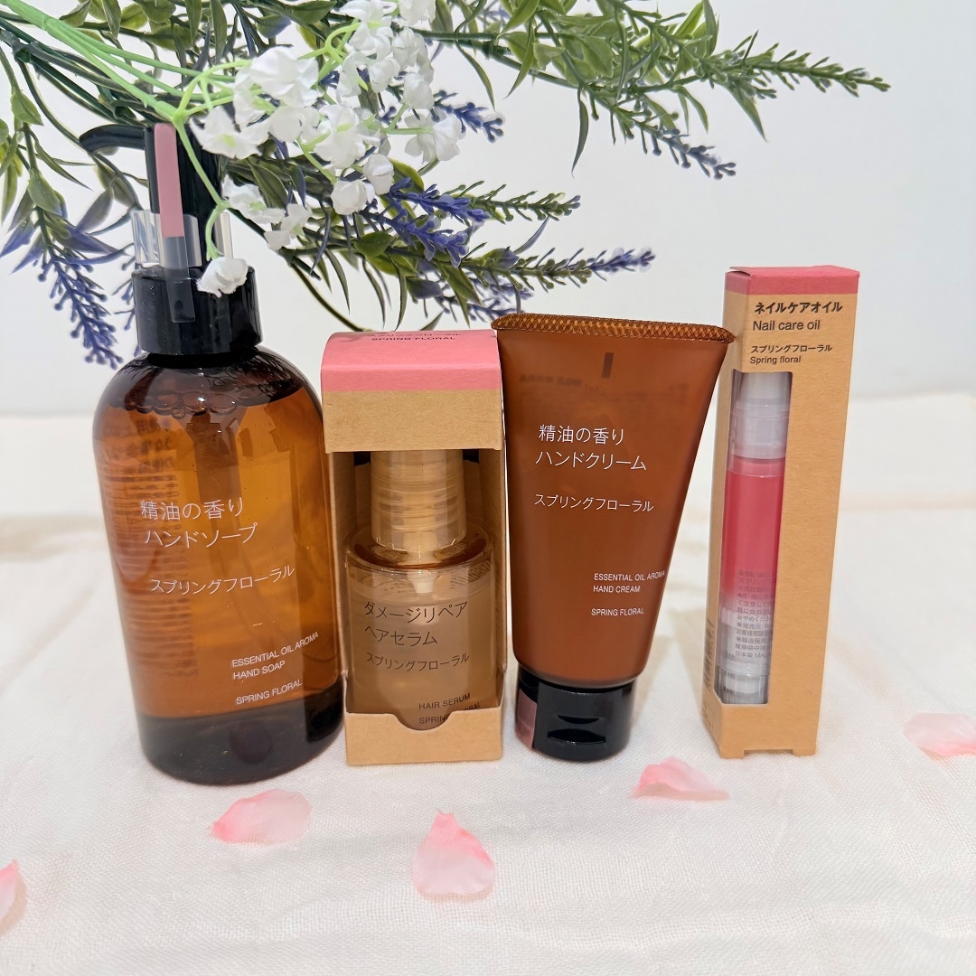 スプリングフローラルケア用品
