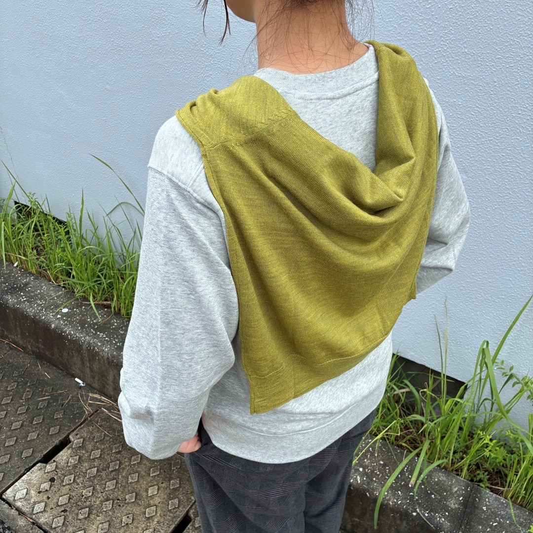 女性の上半身（後ろ）