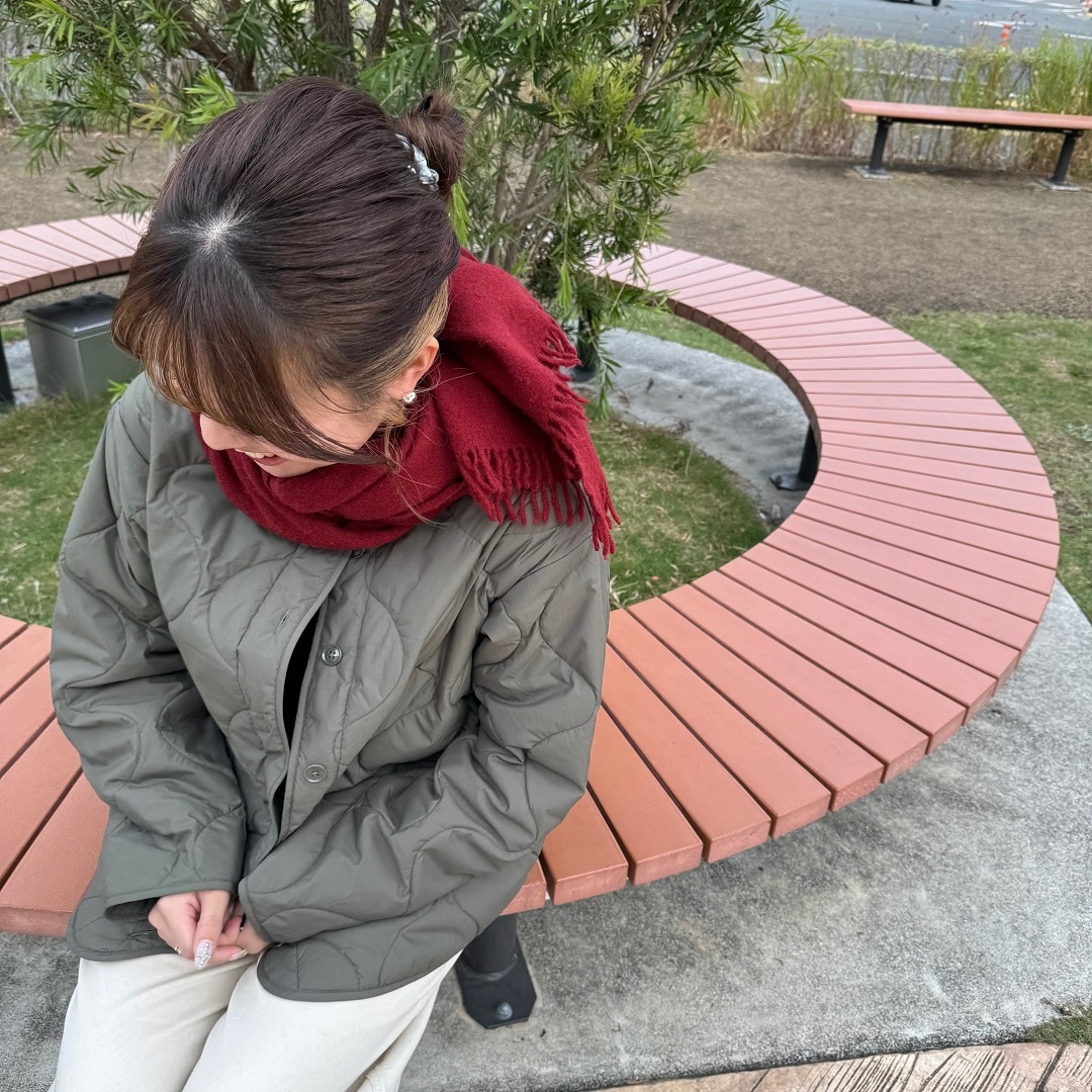 西山さん　座り