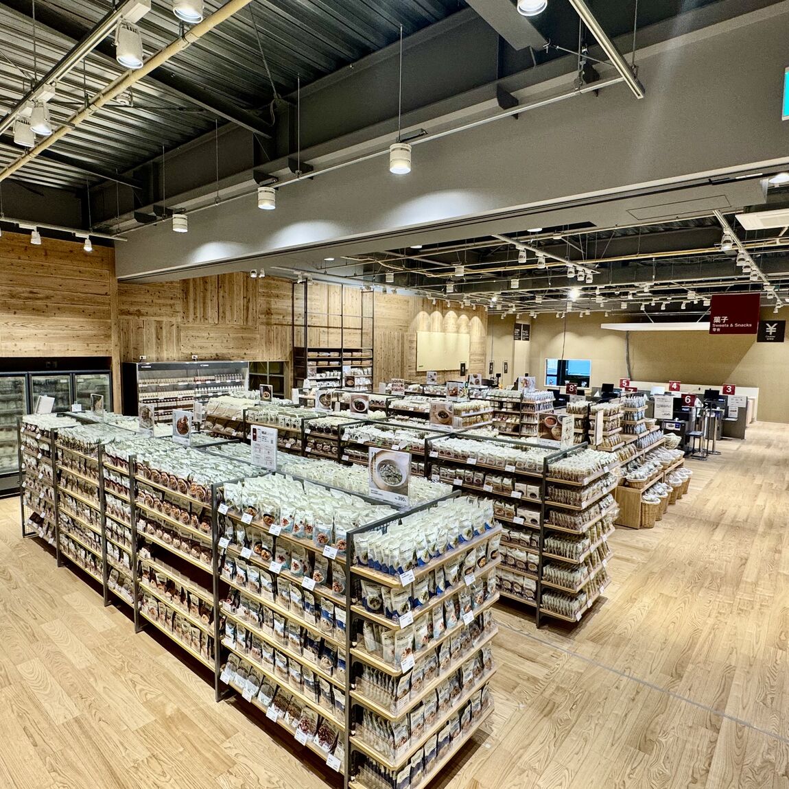 食品売り場全体