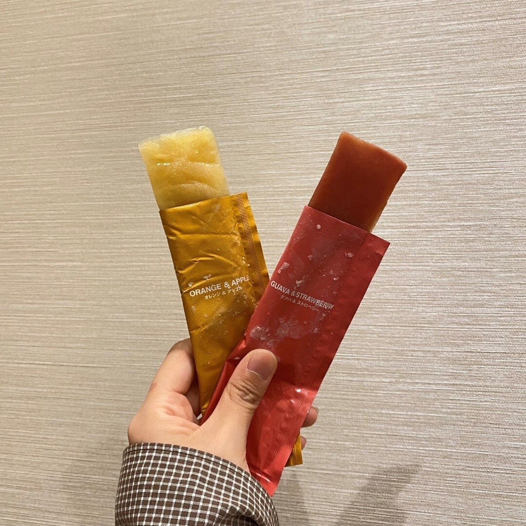 【イオンモール新潟亀田インター】楽しみ方いろいろ。暑い夏を乗り切る、凍らせて食べるシリーズ。