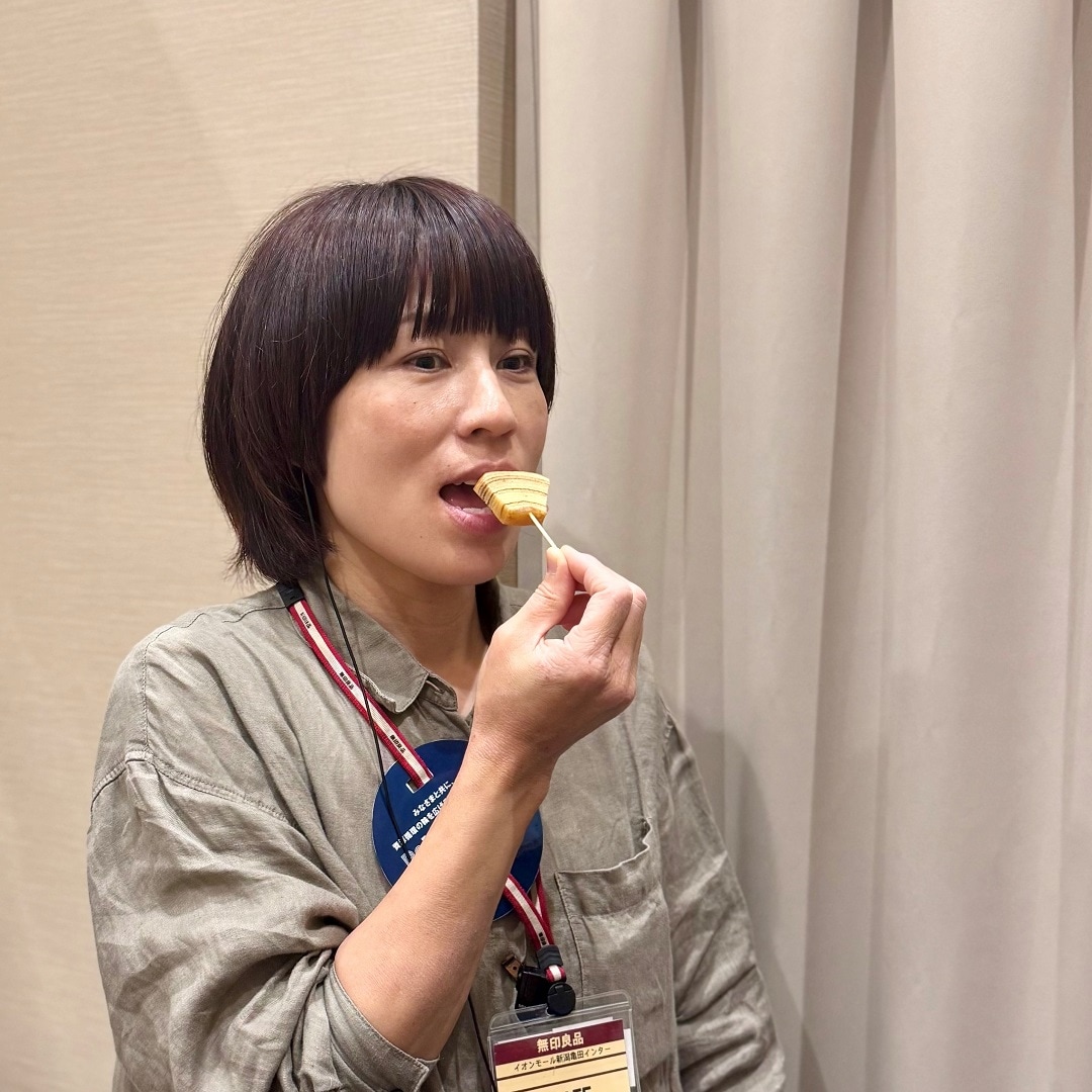 【イオンモール新潟亀田インター】「みんなでつくるバウム」第二弾。『みたらし団子風バウム』あなたはどちら派、そのまま派？冷やし派？