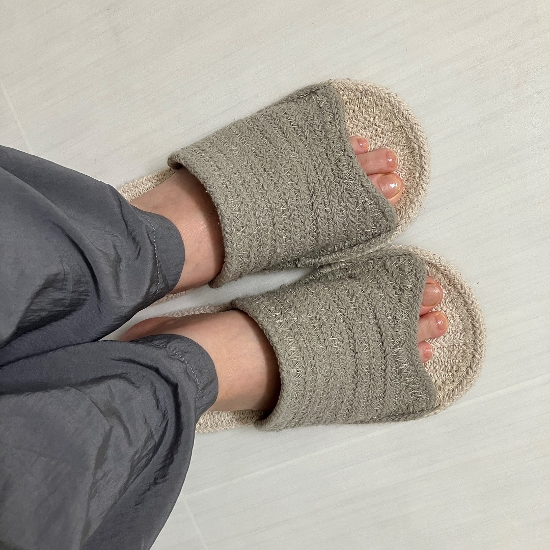 【イオンモール新潟亀田インター】わたしの愛用品～ルームサンダル・前あき