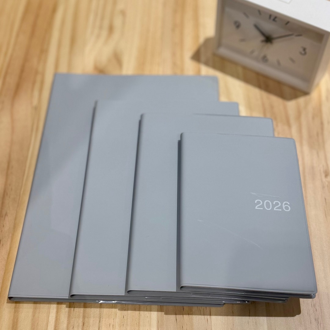 【イオンモール新潟亀田インター】12月はじまりのスケジュール帳が入荷しました。