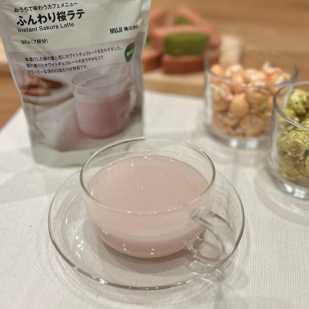 【イオンモール新潟亀田インター】桜のおやつで春支度。桜のお菓子＆ドリンクが入荷しました。