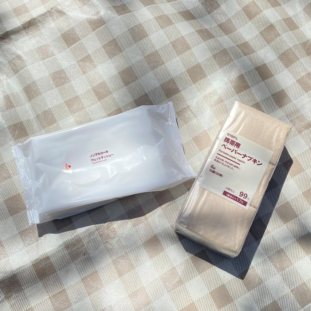 【イオンモール新潟亀田インター】無印良品のアイテムでお花見に行ってきました。 