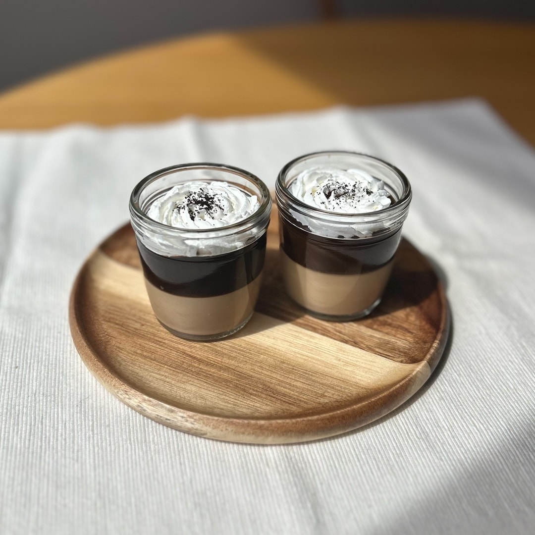 【イオンモール新潟亀田インター】アレンジいろいろ、コーヒーゼリー＆コーヒーミルクプリン