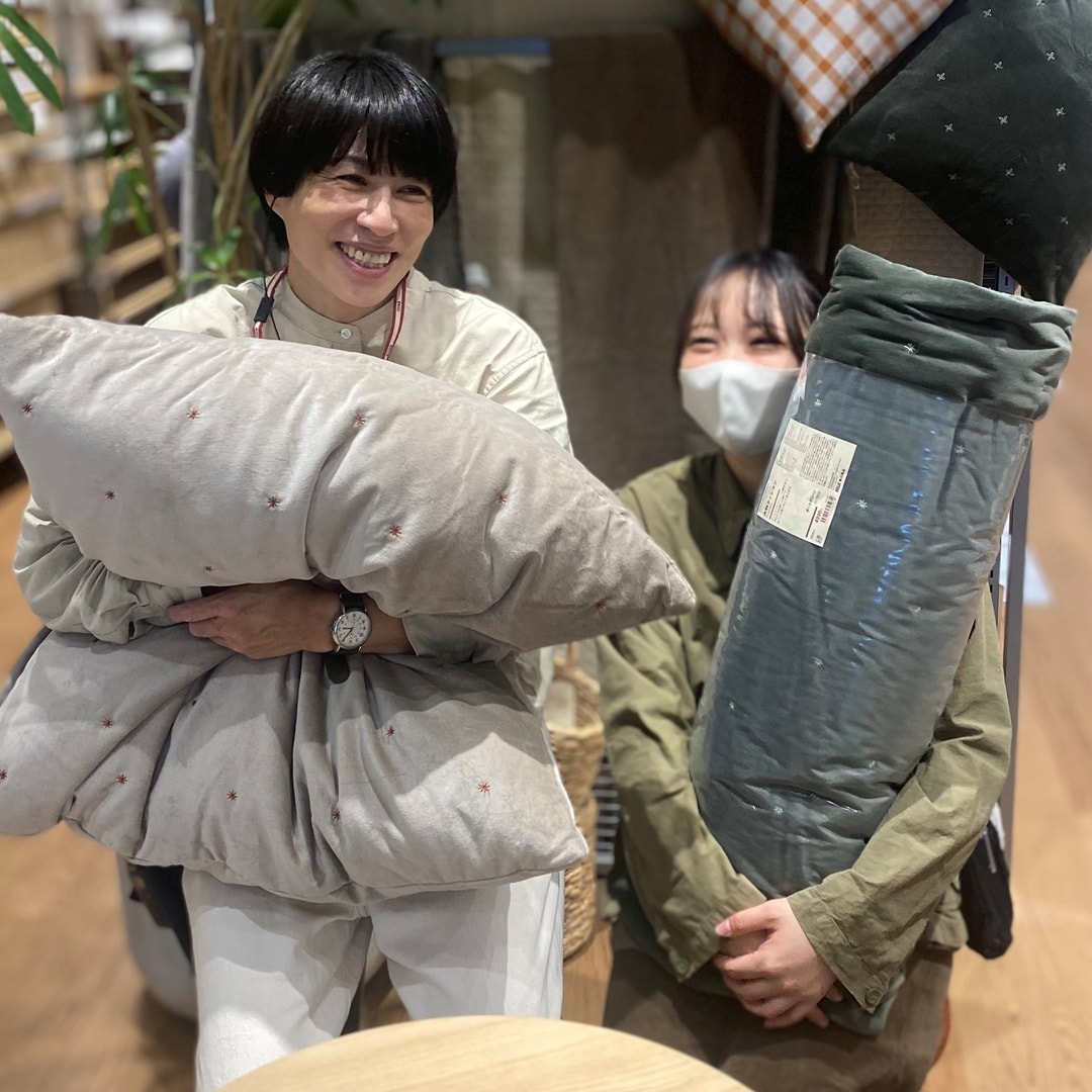 【イオンモール新潟亀田インター】新商品のコットンベルベットの紹介。 _X3BFuZ