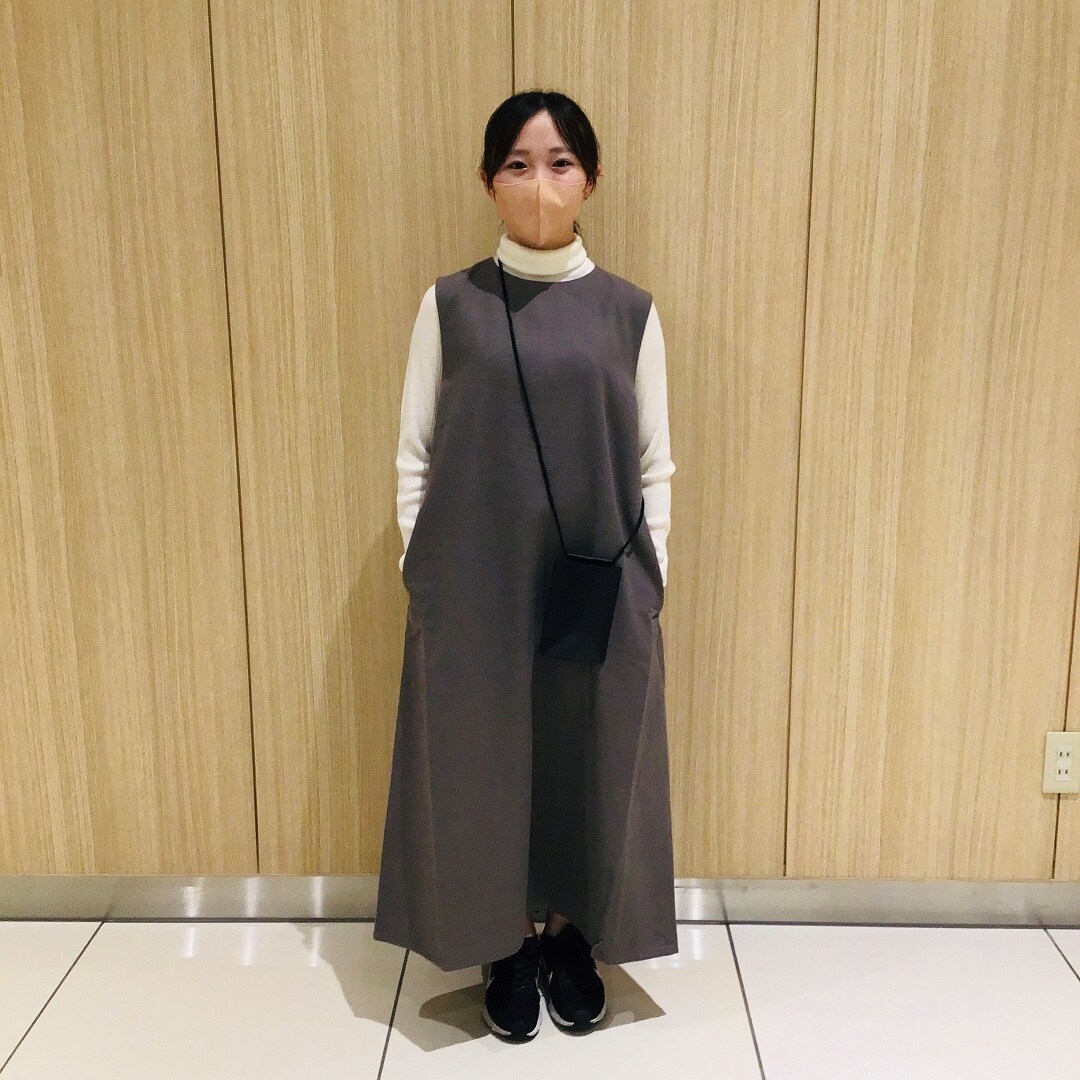起毛ジャンパースカート