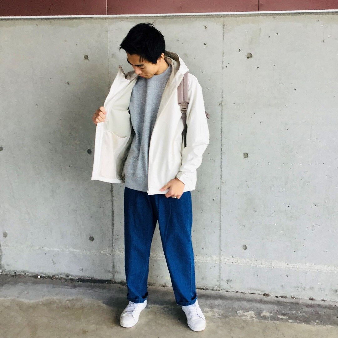 撥水フードジャケット