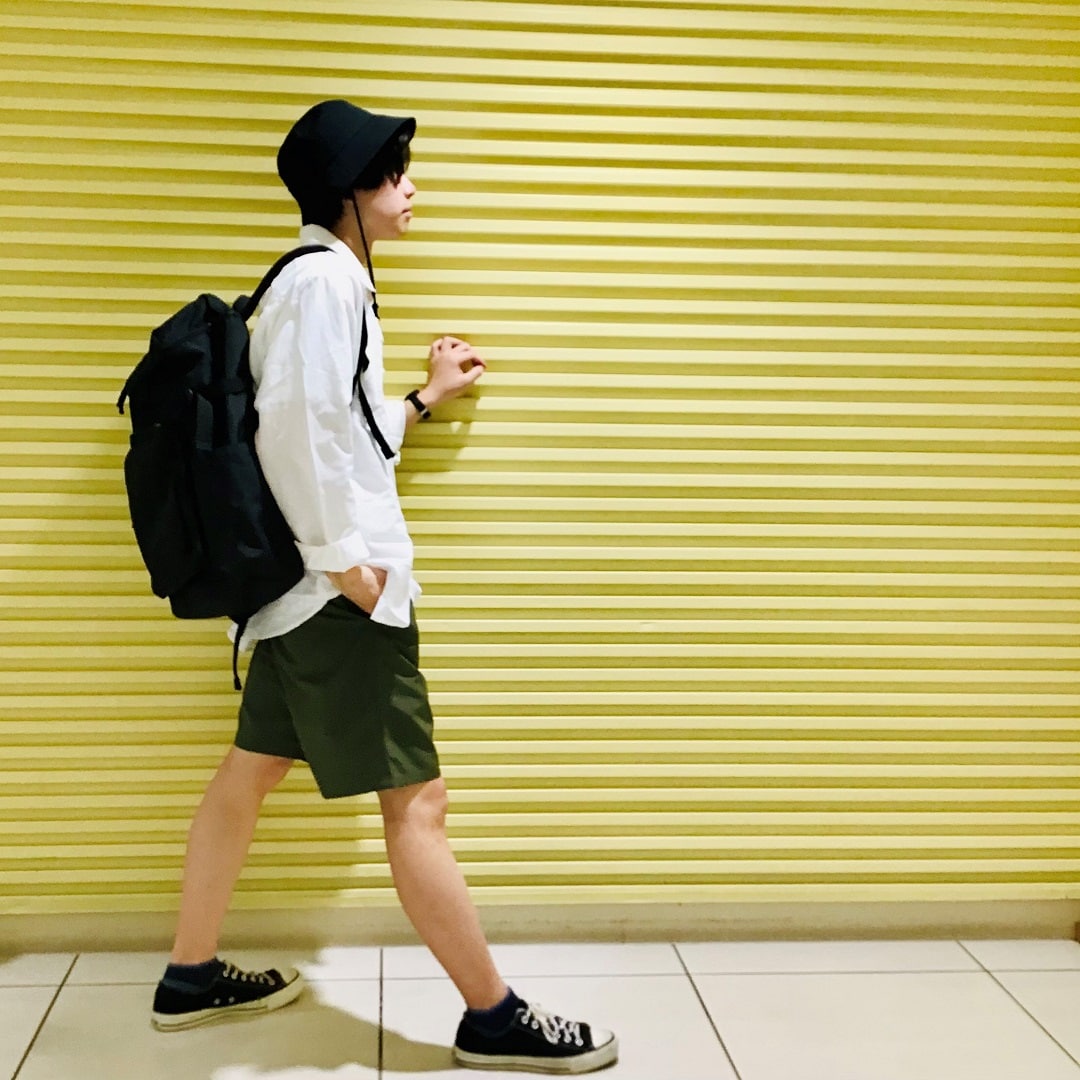 ヘンプコットン長袖シャツ