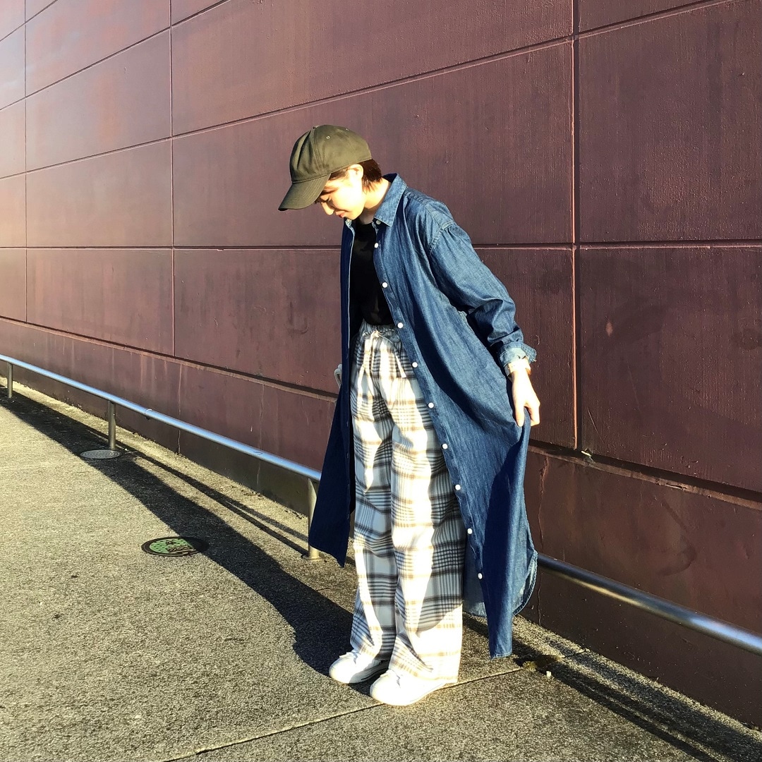 シャツワンピース