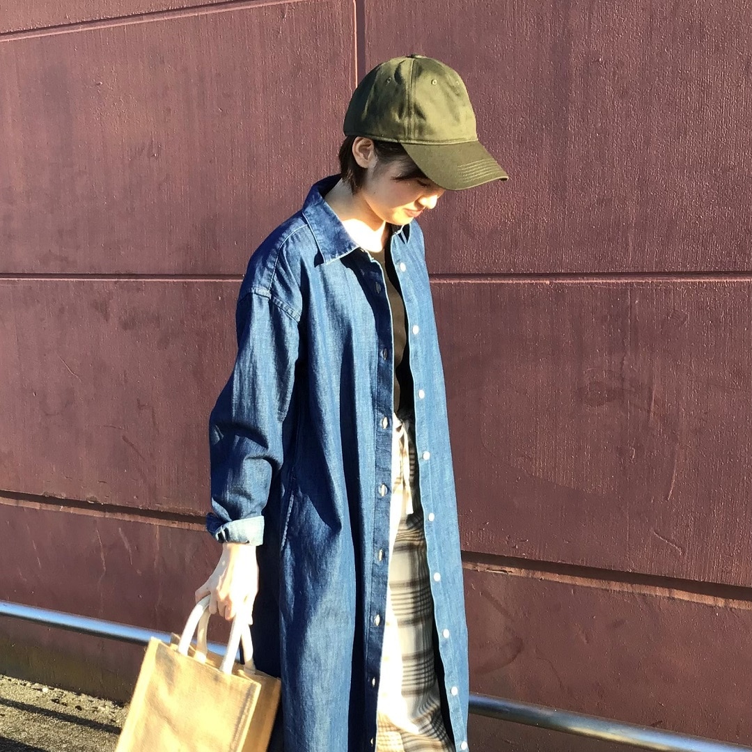 シャツワンピース