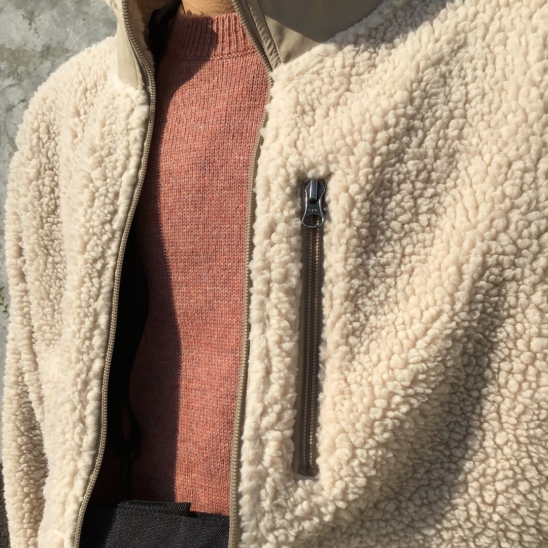 ボアフリースジャケット