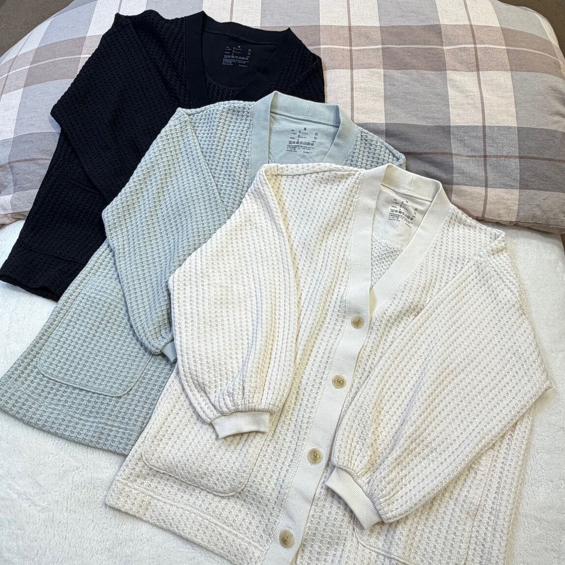 ざっくり編みルームウェア