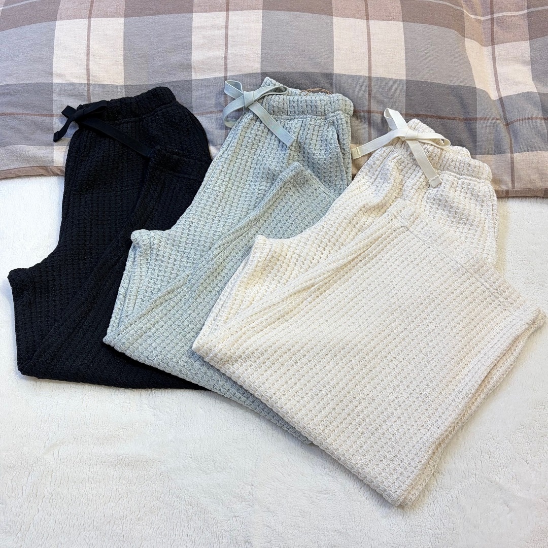 ざっくり編みルームウェア