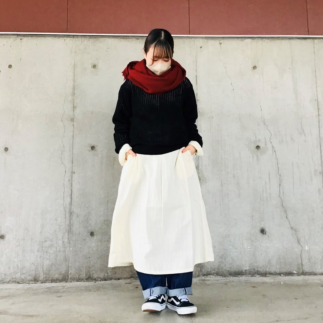 カポック混ワンピース