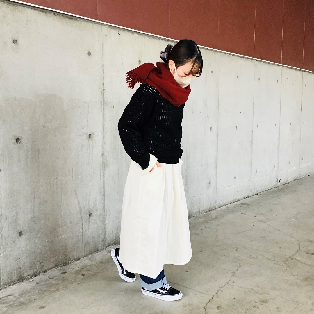 カポック混ワンピース