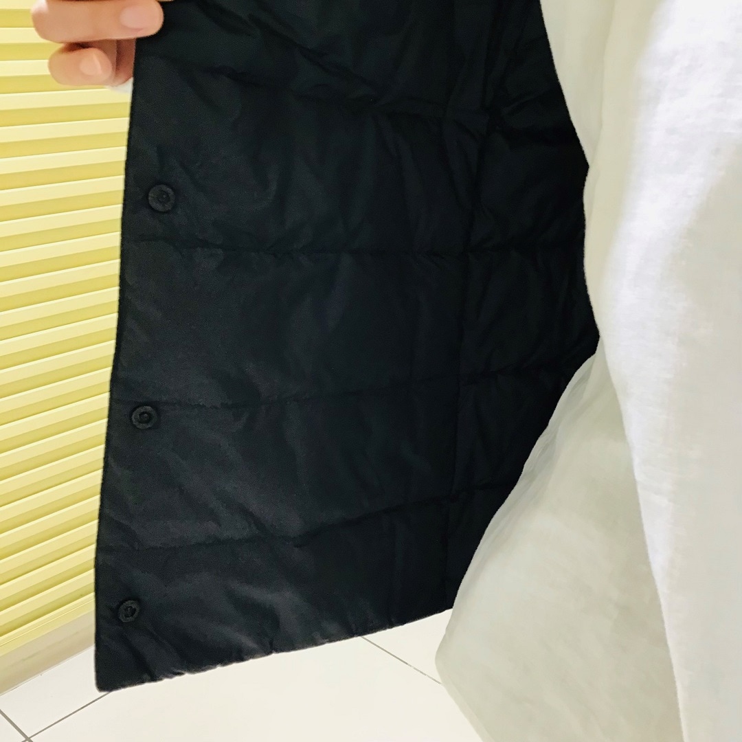 カポック混長袖ブラウス