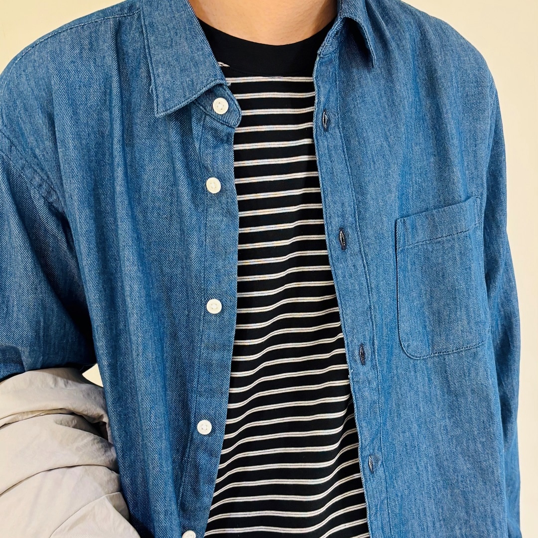 デニムシャツ