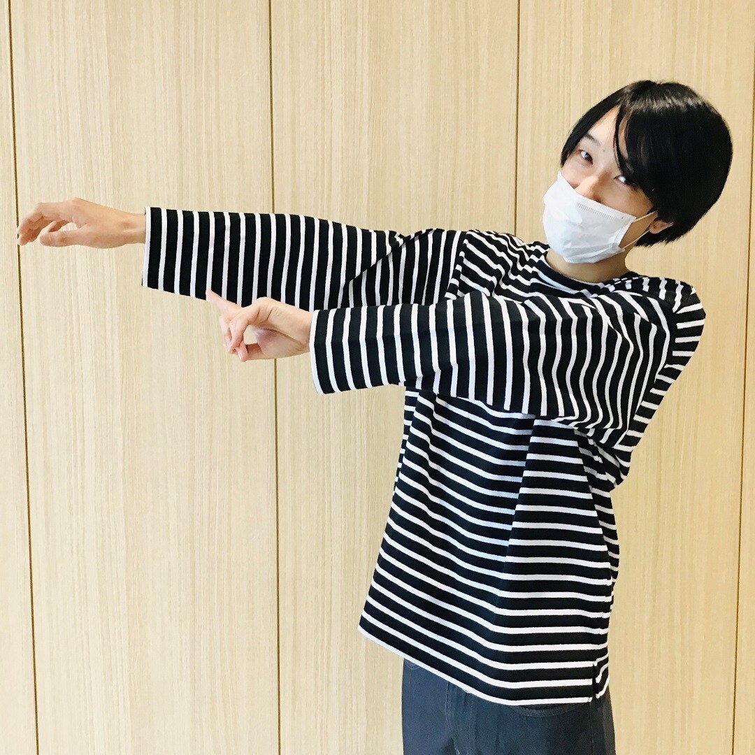 九分袖Tシャツ