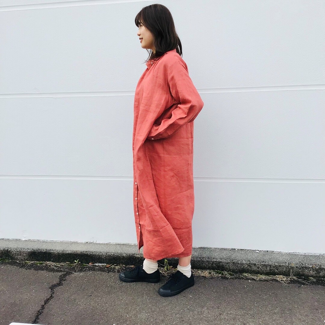 長袖ワンピース