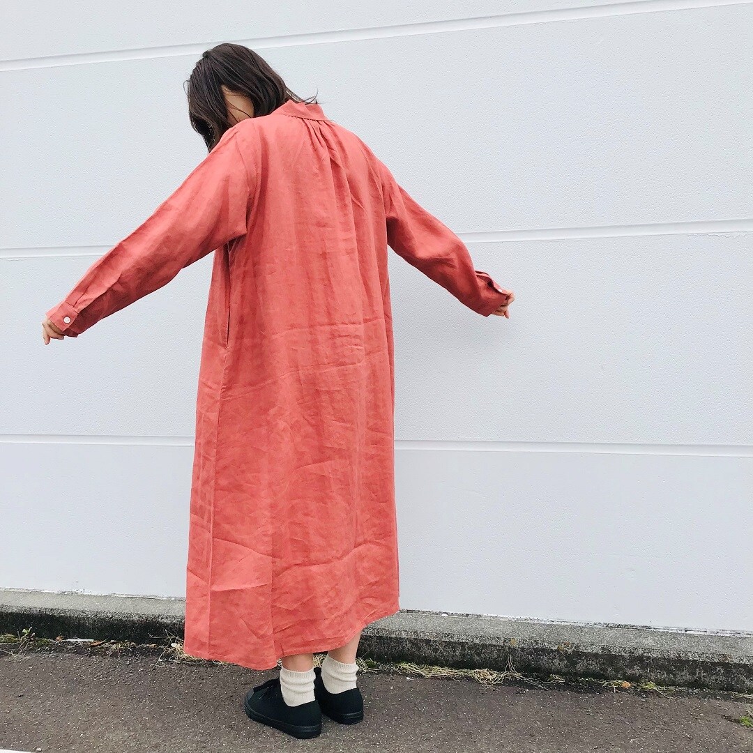 長袖ワンピース